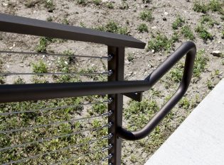 ADA compliant graspable hand rails