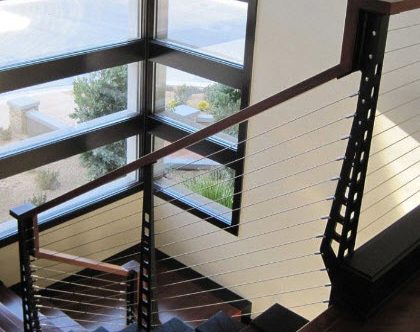 Modern Stair Railing and Balcony Railing