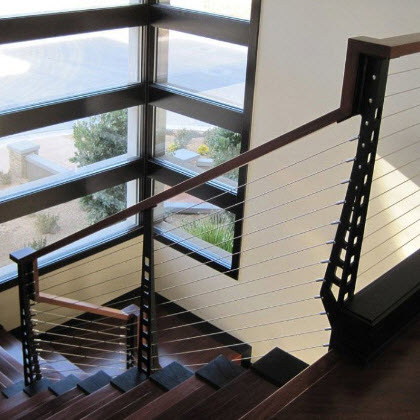 Modern Stair Railing and Balcony Railing