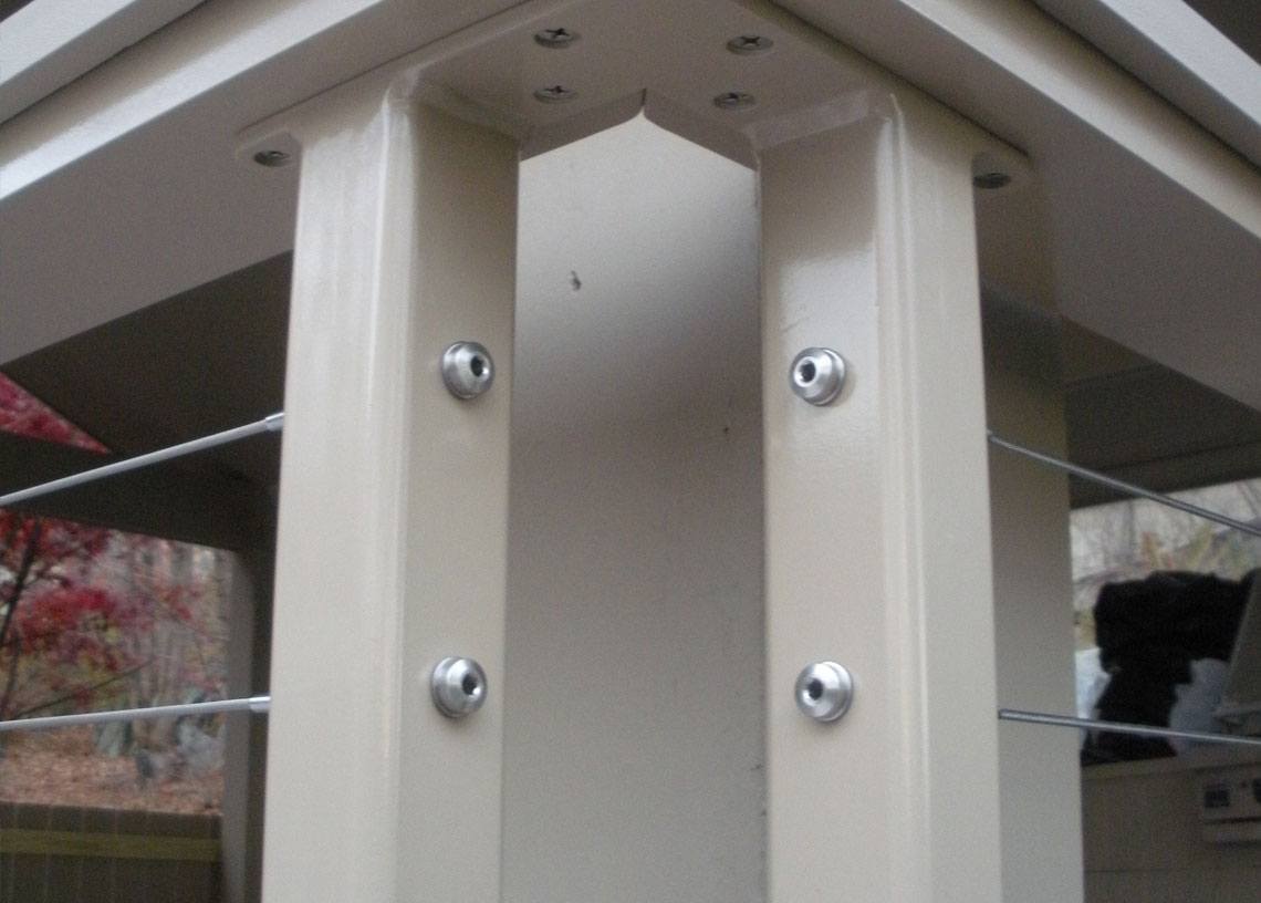 Corner View Of Cable Railing