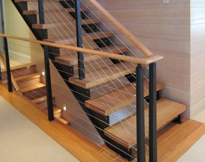 Custom Stair Cable Railing