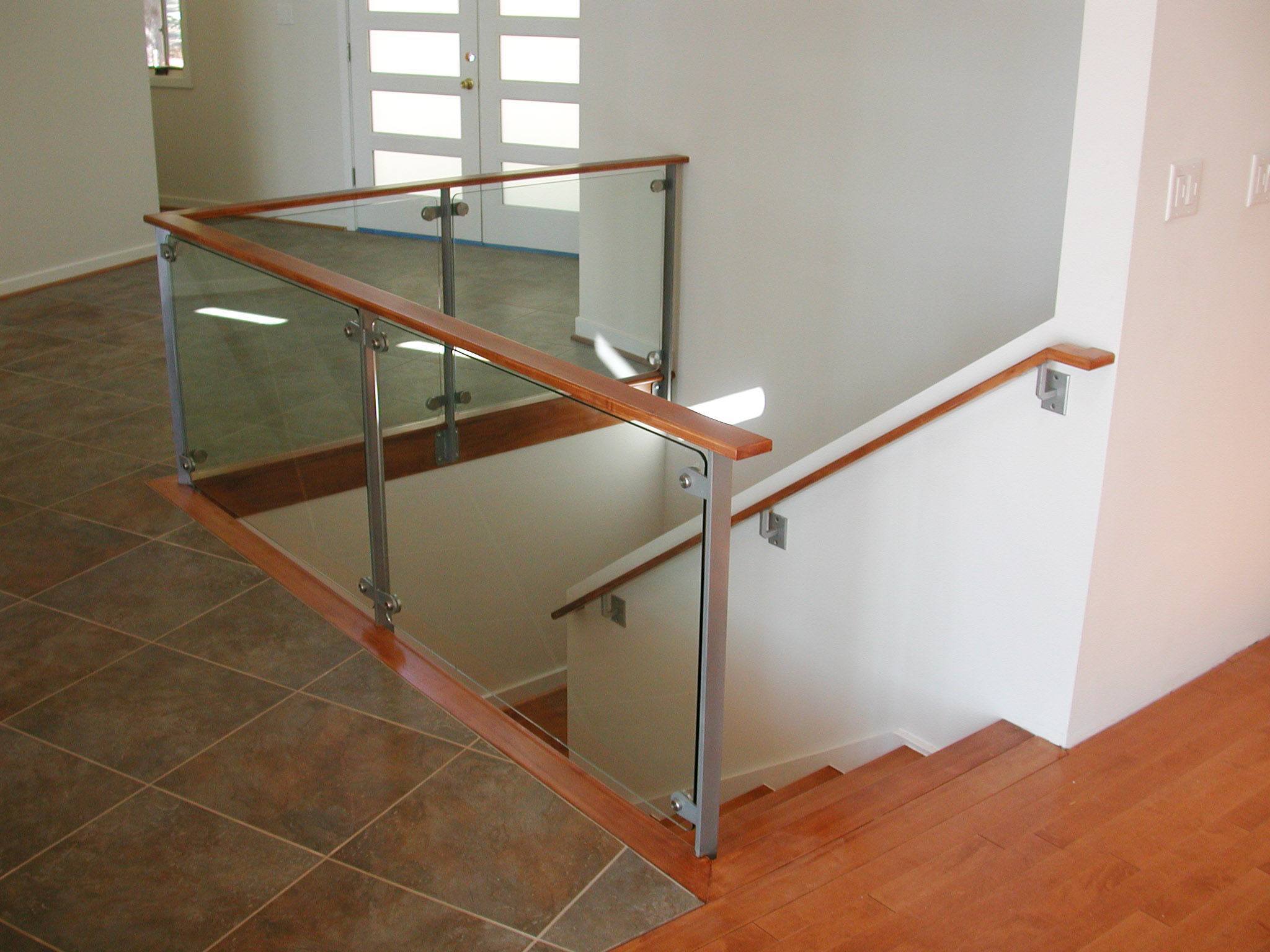 Custom Glass Railing Mineral Va Keuka Studios