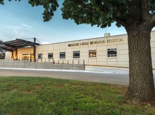 Medicine lodge hospital rail