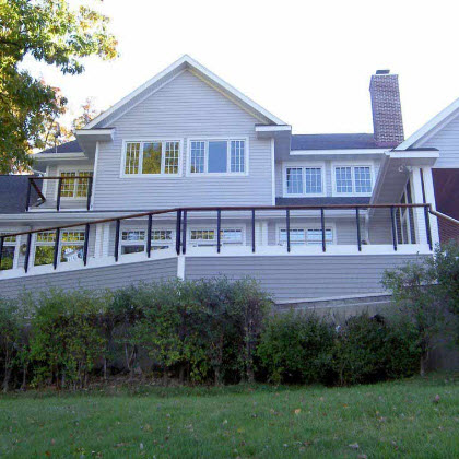 Prairie Style Deck Cable Railing – Monona, WI