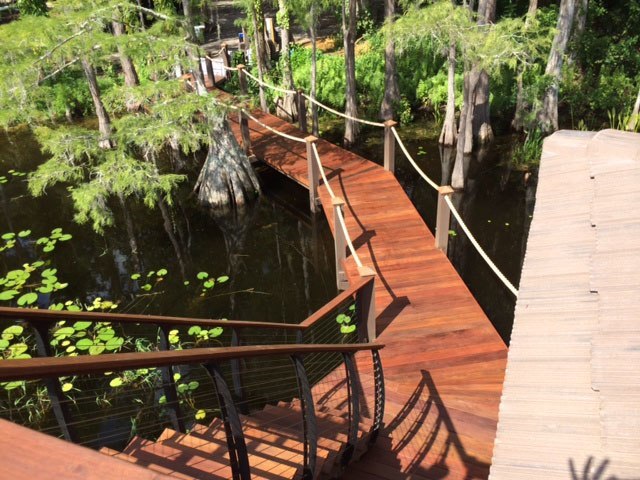 IPE walkway to dock and stairs