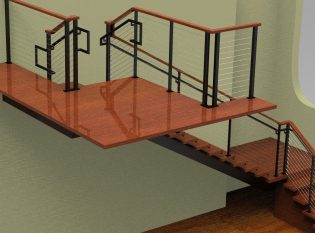 Lobby Railing Render2