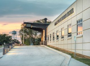 Medicine lodge hospital rail