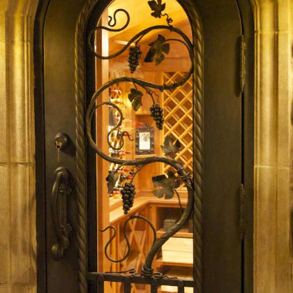 Custom Wine Cellar Door — Rochester, New York