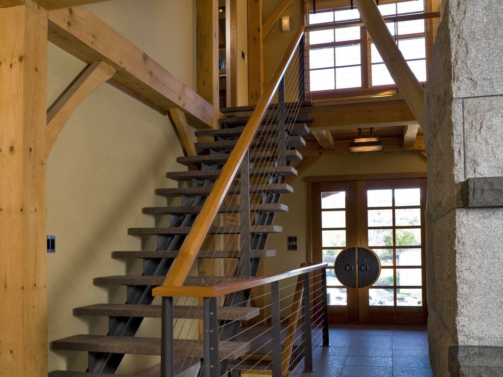 Cable Railing & Custom Stairs Project Gallery - Keuka Studios