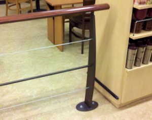 Queue Railing Starbucks Keuka Studios | Our Railings In Starbucks - Keuka Studios