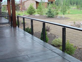 Pine Top Arizona railing