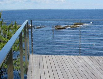 Ogunquit Maine Deck Cable Railing