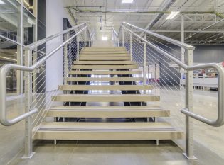 Shop stairs monumental stair and cable railing 1