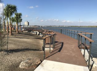 Boardwalk at Juan Seguin Park