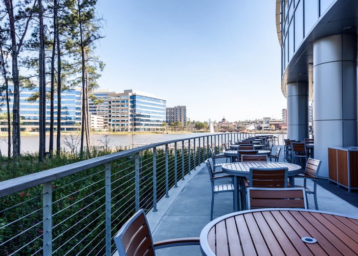 Mixed-Use Development with Cable Railing Patio