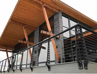 Durango, CO - Industrial Style railing Posts