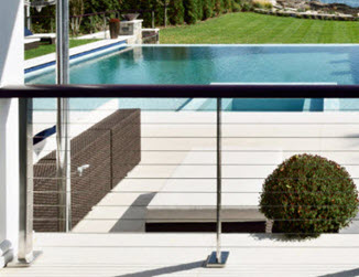 Old Greenwich, CT - Vertical and Horizontal Stainless Steel Cable Railing 