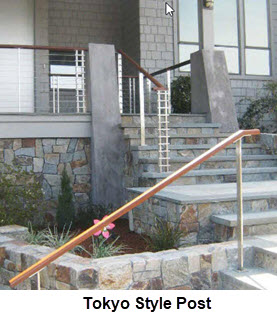 Sleek Modern Railing with Square lines