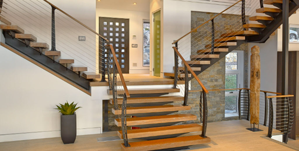 How Much Do Custom Floating Stairs Cost? - Keuka Studios