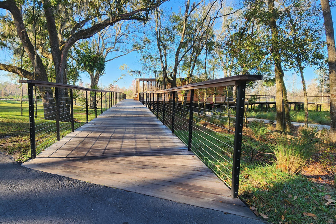 Canopy Walk Cable Railing - Lakeland, FL - Keuka Studios