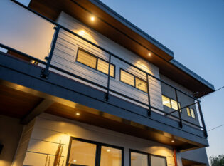 Modern fascia mounted railing system