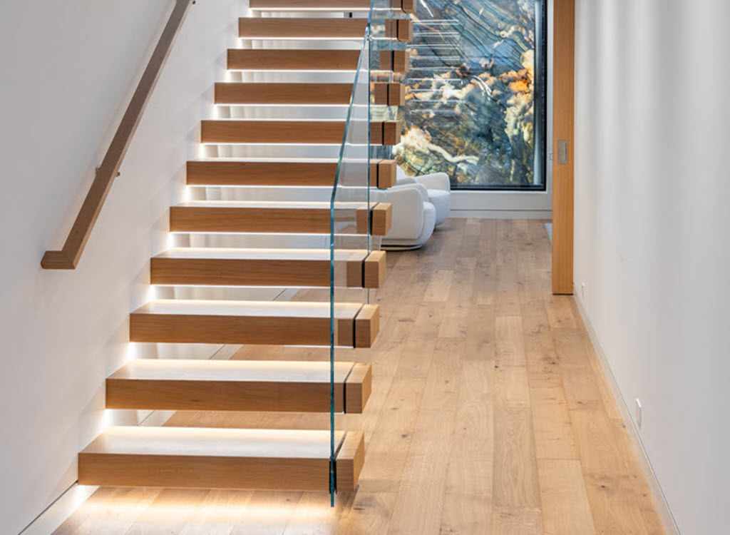 Floating Stairs & Single Stringer Staircases in NYC & CT