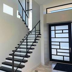 modern-stairs-framed-glass-railing-modern-entry-keuka-studios